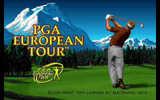 PGA European Tour screenshot 3 for Amiga CD32